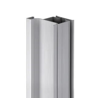8074 - Profilo gola verticale laterale per fianchi spessore 18 mm. 