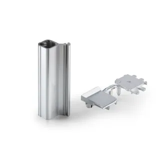 AA151-080 - Plastic 90° internal corner bracket. 