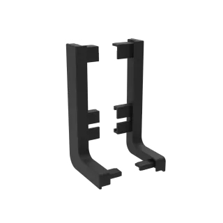 Terminale esterno universale in plastica