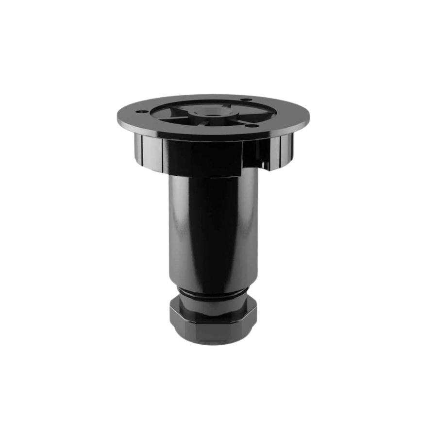 232 R28C - Pied bas avec base intégrée H 53 et H 63. 