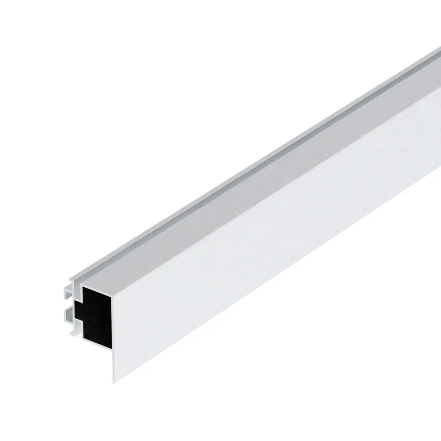 8075 - Profilo gola verticale laterale piatto per fianchi 18 mm