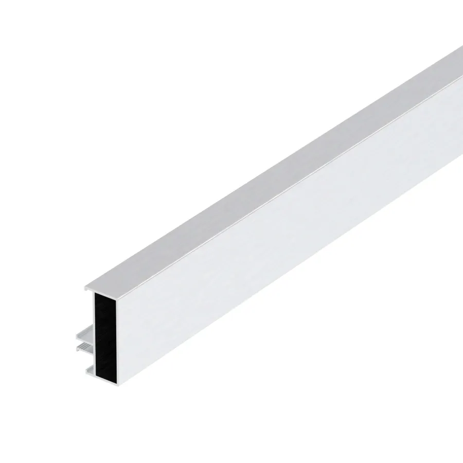 8136 - SNAP ON  - Profilo gola verticale laterale piatto per fianchi 18 mm.