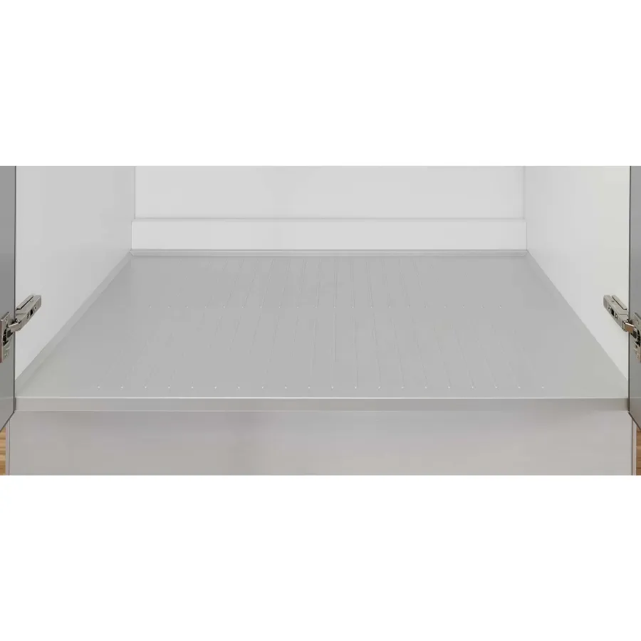 930 - Cabinet side panels, 18 mm thick.
Thermoplastic tray protector.
Trimmable rear and max. depth 580 mm. 