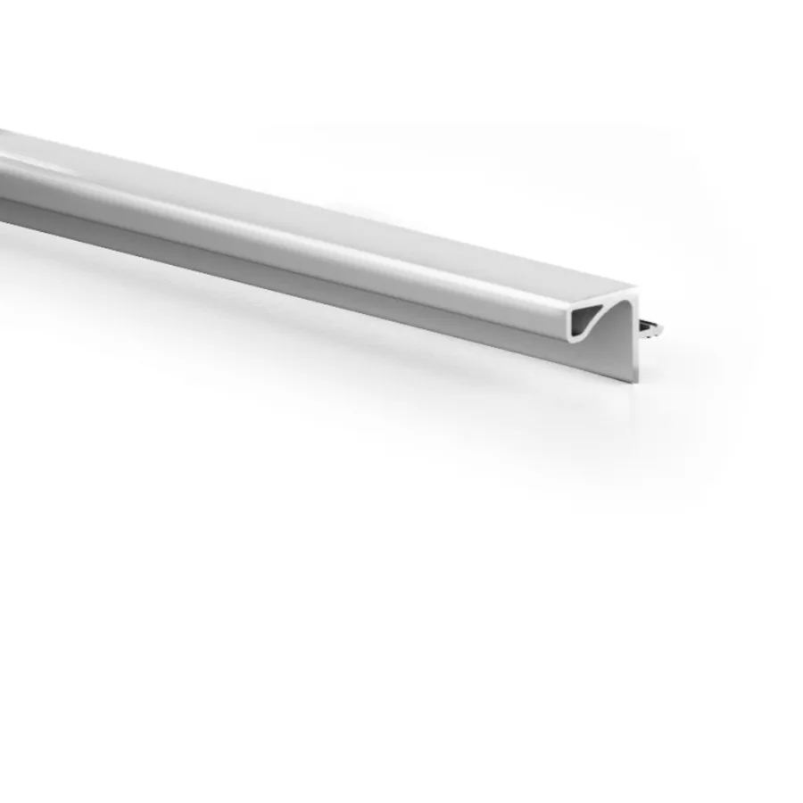 Profilé prise de main pour meuble suspendu pour côtés de 18 mm d’épaisseur. 