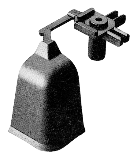 Plastic 90° external corner. 